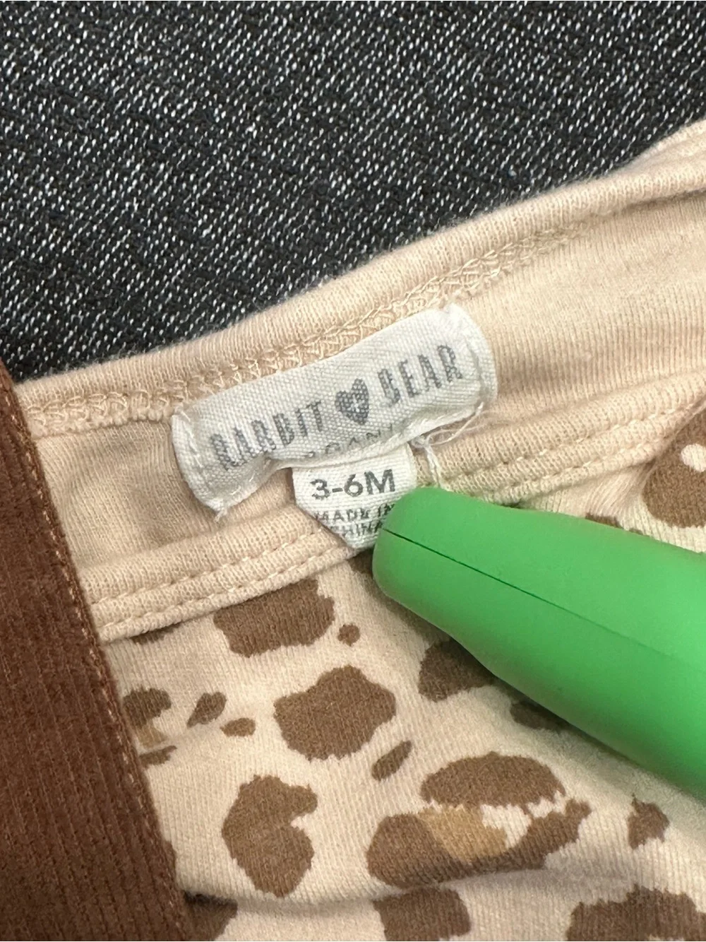 Corduroy Outfit Lot - Rabbit + Bear/Carter’s
